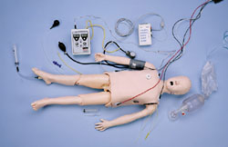 Deluxe Child CRiSis™ Manikin with Arrhythmia Tutor